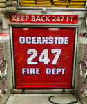 oceanside fire department truck decal