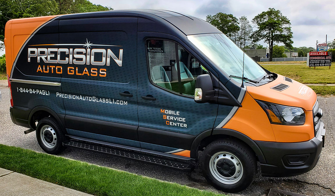 precision auto glass vehicle wrap