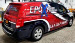 Epoxy Floor Systems vehicle wrap