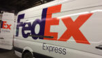 FedEx truck lettering