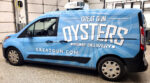 Great Gun Oysters vehicle wrap