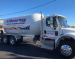 liberty gas truck lettering