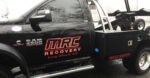 mrc recovery truck lettering